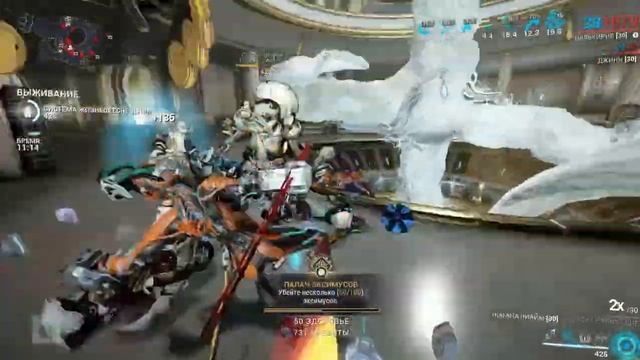 Warframe | Валькирия | Стальной Путь | Выживание: Бездна MOT | Valkyr | Steel Path смотреть онлайн