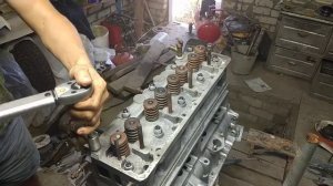 УМЗ 417 монтаж гильз и ГБЦ
