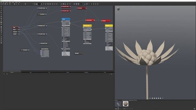 Creating plant controlled by Age, Seasons, and Health parameters in The Plant Factory. Part one. смотреть онлайн