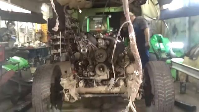 паджеро 2 6g74 Коротыш Реставрация ч1