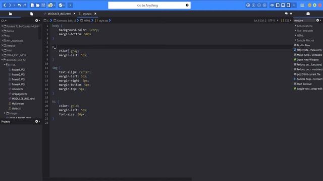 Komodo Edit 12 | HTML CSS | Photographs смотреть онлайн