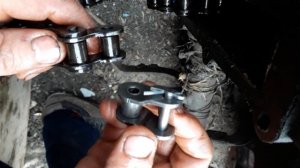 Ремонт цепи фрезы мотоблока