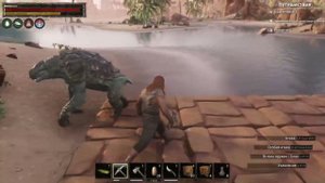 Жизнь Конана. Мирная карта. Изучаю Conan Exiles