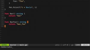 Go Development with Vim-go