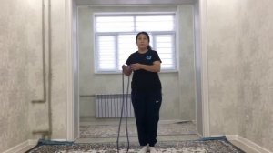 Упражнения со скакалкой по-художественной гимнастике при домашниз условиях