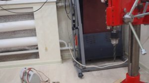 Небольшая реставрация сверлильного станка НС 12