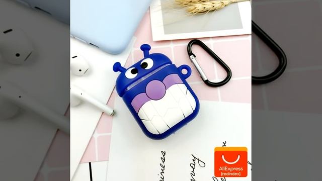 Мультяшный чехол для наушников Apple AirPods смотреть онлайн