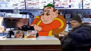 Бургер кинг мужик пришел в БУРГЕР КИНГ