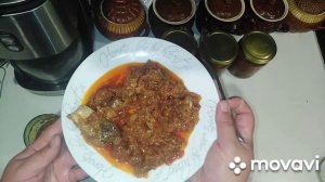 рыба с овощами в автоклаве. Неожиданно вкусно.