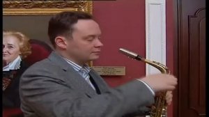 Фортепиано - Вячеслав Уманец, саксофон - Александр Новиков.