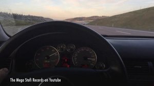 Audi S6 C5 Avant V8 4.2 - Autobahn top speed - Audi V8