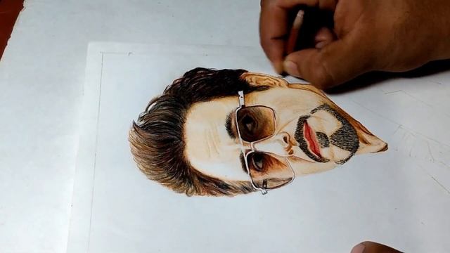 Robert Downey Jr. | Portrait | Pencil Sketch Timelapse | Palette Maestro #robertdowneyjr