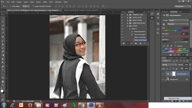 Black Theme Preset | Photoshop CS 6 смотреть онлайн