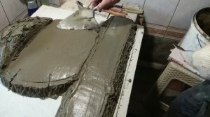Адресная табличка для дома из арт-бетона своими руками