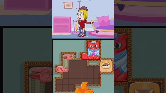 Puzzle Cats - Save the boy Gameplay Walkthrough (iOS & Android) #shorts #games #funny