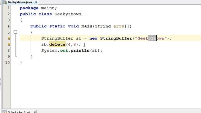 282. delete Method in Java Programming (Hindi)