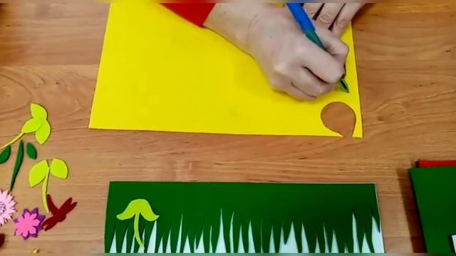 Мастер-класс «Цветочная полянка»