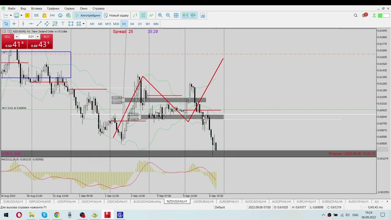 NZDUSD  Buy   отменяется!