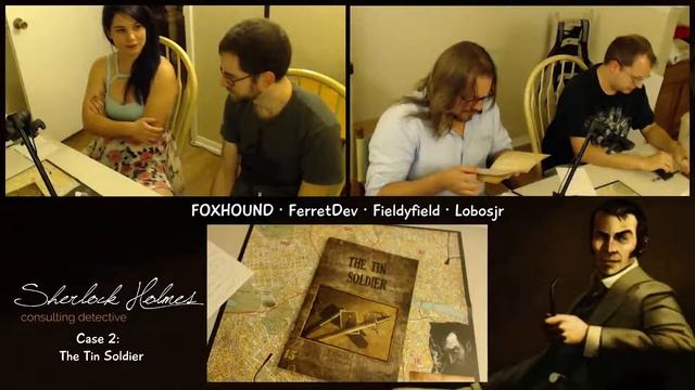 The Tin Soldier | FOXHOUND plays Sherlock Holmes: CONSULTING DETECTIVE EP02 смотреть онлайн