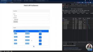 PHP ve SweetAlert2 ile Javascript FetchAPI Kullanımı