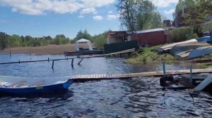 Дом на берегу реки Вуокса в п. Синёво.