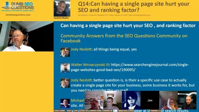 Dumb SEO Questions 275.