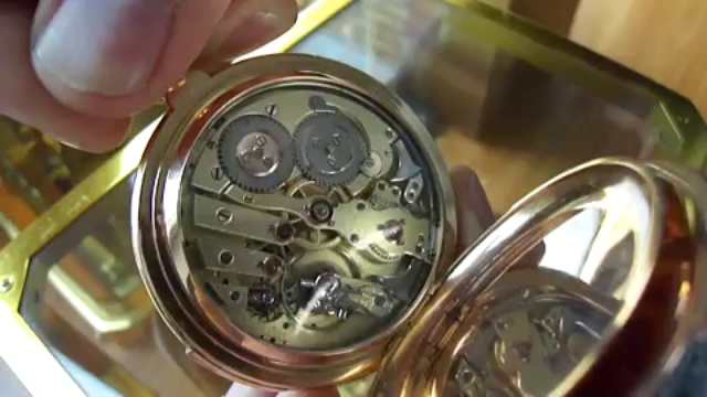 Антиквариат. Минутный репетир. LeCoultre. Minute repeater watch. смотреть онлайн
