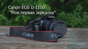 Моя первая зеркалка Canon 1100/1200/1300
