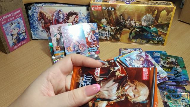 👍Как я распаковываю коллекционные карточки в GENSHIN IMPACT / №4 смотреть онлайн