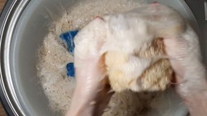 ASMR I Дегтярное размокшее мыло, губки I TAR SOAKED SOAPS, SPONGES