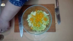 быстро вкусно САЛАТ С БЕЛОЙ ФАСОЛЬЮ