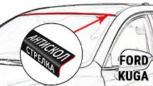 Антискол для FORD KUGA (III) - Стрелка11