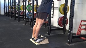 Slant Board Calf Raise - Standing