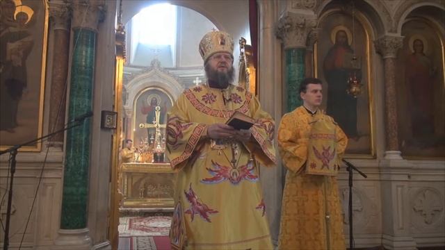 Богослужение в честь Трех святителей 12.02.2017 смотреть онлайн