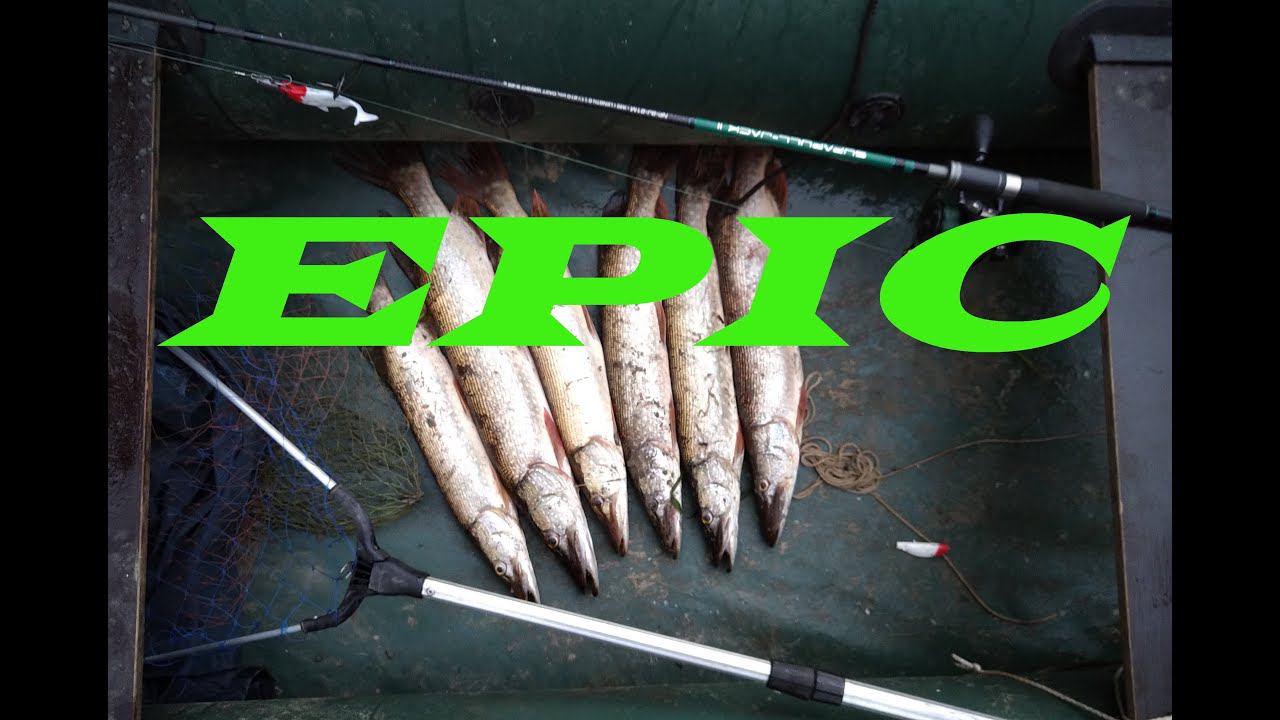 Эпичная вечерняя рыбалка Рыбалка на спиннинг Щука на джиг Река Омь смотреть онлайн