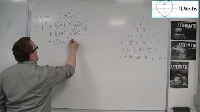 OCR MEI Core 1 8.05 Binomial Expansion: Fully Expand (1 + 2x)^5 смотреть онлайн