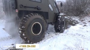 Полевые испытания снегоболотохода Вепрь В9 на колесах тром8 и двигатель Ваз 2109, мосты УАЗ спайсер