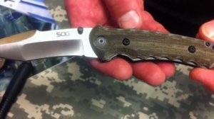 Обзор ножа SOG Kiku AUS-8 (SG_KU1001 и SG_KU1012)