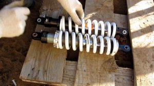 Амортизаторы на Кайо 360 мм с Алиэкспресс (сравнение с родными)