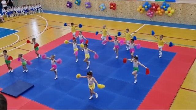 Соревнования по детскому фитнесу. Спартакиада Я - будущий чемпион смотреть онлайн