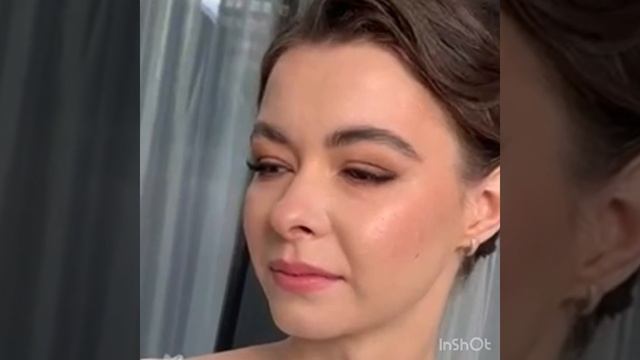 Красивая и стойкая свадебная прическа! Гладкий пучок с фатой