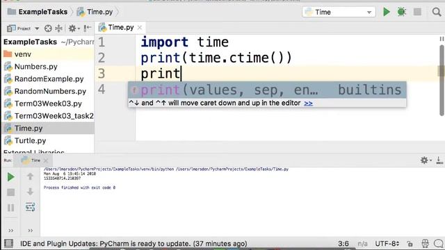 Python - Working with time
