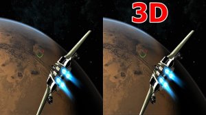 Space Commander 3D video SBS VR box google cardboard