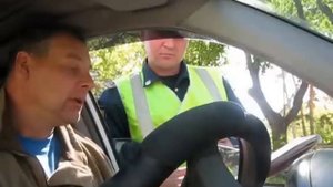 очередной  "умник" из ДПС г, Озерска