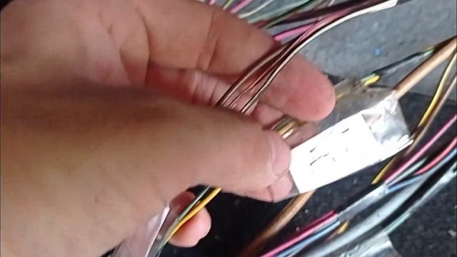 Цветовая распиновка ЭБУ Январь 5 ВАЗ  08 09 99 14 13 15