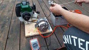 DIY How to make mini generator Alternator 12V DC