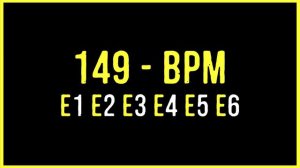 149 BPM - METRÔNOMO - CLICK (6/8)