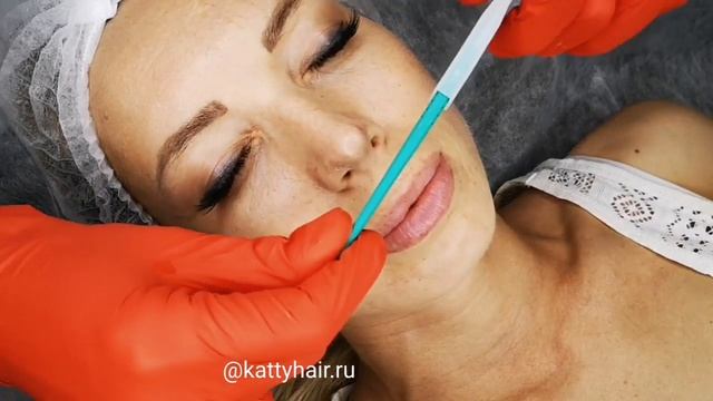 Дермапланинг в салоне Kattyhair. смотреть онлайн