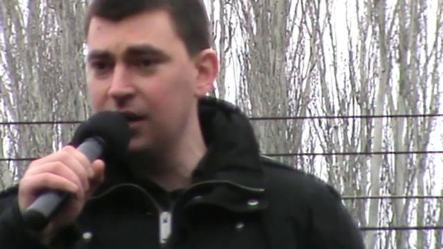 16.02.2014 -- Юрій Михальчишин в Дніпропетровську (Народне віче) смотреть онлайн