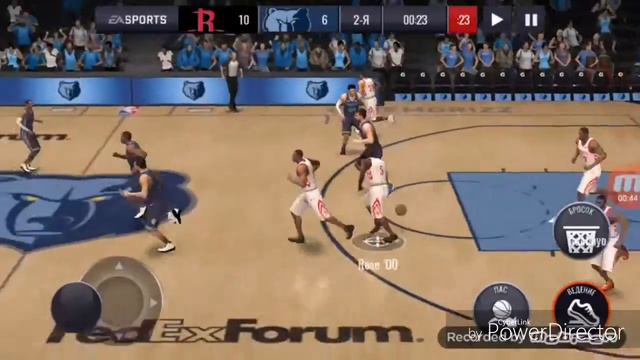 Играем NBA LIVE MOBAILE 1 Часть смотреть онлайн